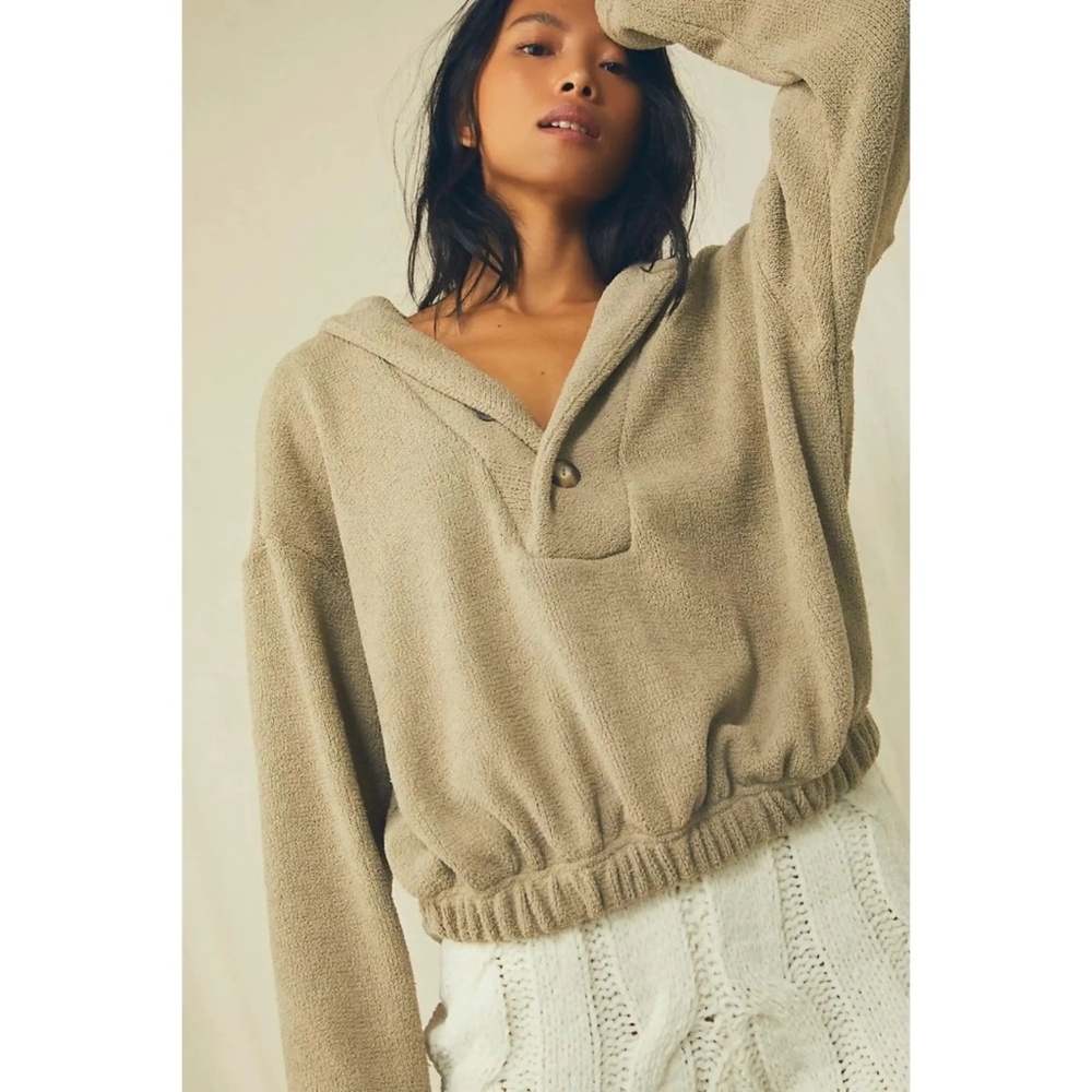 Free People Tan Sweater
